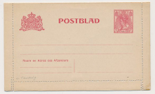 Postblad G. 14 - Foutief geperforeerd