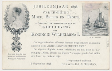 Briefkaart Geuzendam P33 d - Particulier bedrukt - Zwerfkaart
