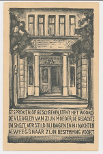 Briefkaart Geuzendam P216b - Stempel UPU Conferentie 1927