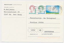 Briefkaart G. 387 Bijfrankering t.b.v. prijspuzzel 2004