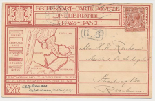 Briefkaart G 213 b - Gefrankeerd te GB /UK - Renkum 1927