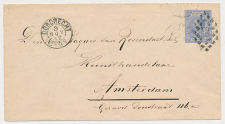 Envelop G. 1 Dordrecht - Amsterdam 1882