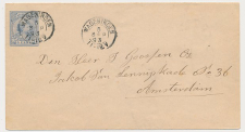 Envelop G. 5 b Wageningen - Amsterdam 1893
