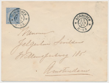 Envelop G. 6 a Gorinchem - Amsterdam 1899