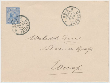 Envelop G. 6 a Utrecht - Weesp 1899