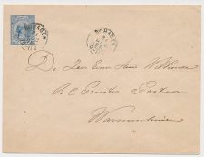 Envelop G. 6 b Schagen - Warmenhuizen 1898