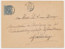 Envelop G. 6 b Kampen - s Gravenhage 1899