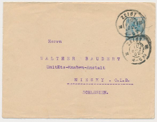Envelop G. 9 b Zeist - Duitsland 1902