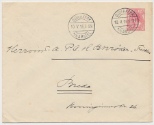 Envelop G. 20 b Ouderkerk a/d Amstel - Breda 1916