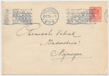 Envelop G. 22 Groningen - Nijmegen 1929