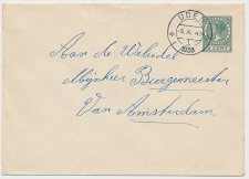 Envelop G. 25 a Uden - Amsterdam 1938