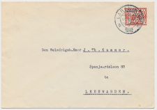 Envelop G. 27 Laren - Leeuwarden 1942