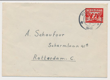 Envelop G. 23 a Hillegom - Rotterdam 1946