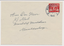 Envelop G. 29 b Marken - Monnikendam 1943