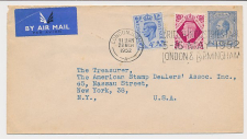 Envelop G. 4 Londen GB / UK - USA 1952