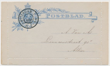 Postblad G. 8 y Locaal te Amsterdam 1904