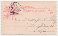 Postblad G. 9 y Locaal te Nijmegen 1906