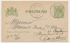 Postblad G. 11 Locaal te Putten 1912
