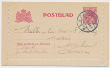 Postblad G. s Gravenhage - Rotterdam 1914