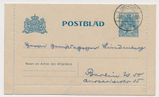 Postblad G. 15 Zandvoort - Duitsland ? 1912