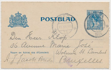 Postblad G. 15 Breda - Belgie 1925