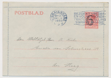 Postblad G. 17 x Locaal te s Gravenhage 1930