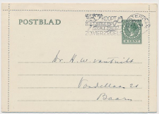 Postblad G. 19 a Amsterdam - Baarn 1938