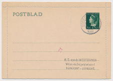 Postblad G. 20 Locaal te Utrecht 1942