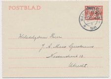 Postblad G. 21 Wassenaar - Utrecht 1941
