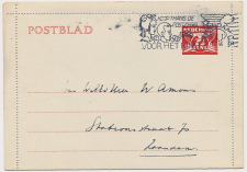 Postblad G. 22 Amsterdam - Zaandam 1942