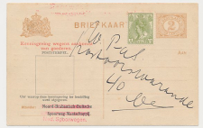 Spoorwegbriefkaart G. NS88a-I a - s Gravenhage 