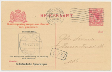 Spoorwegbriefkaart G. NS103-I b - Locaal te s Gravenhage 