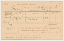 Spoorwegbriefkaart G. NS198 a - Locaal te Schagen 