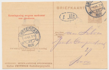 Spoorwegbriefkaart G. NS198 c - Locaal te Amsterdam 1926