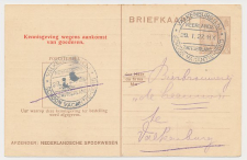 Spoorwegbriefkaart G. NS198 d - Locaal te Valkenburg 1927