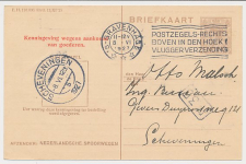 Spoorwegbriefkaart G. NS198 j - s Gravenhage - Scheveningen 1927