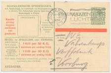 Spoorwegbriefkaart G. NS216 i - Rotterdam - Voorburg 1934
