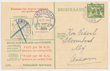 Spoorwegbriefkaart G. NS222 e - Locaal te Amsterdam 1929