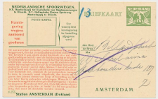 Spoorwegbriefkaart G. NS222 s - Locaal te Amsterdam 