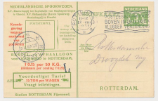 Spoorwegbriefkaart G. NS228 a - Locaal te Rotterdam 1931