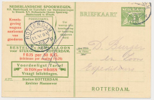 Spoorwegbriefkaart G. NS228 c - Locaal te Rotterdam 1932