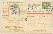Spoorwegbriefkaart G. NS228 e - Locaal te Rotterdam 1932