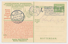 Spoorwegbriefkaart G. NS228 n - Locaal te Rotterdam 1932