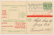 Spoorwegbriefkaart G. NS256 a - Utrecht - Vreeswijk 1940
