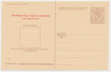 Spoorwegbriefkaart G. NS198 j