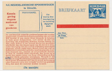Spoorwegbriefkaart G. NS252 c