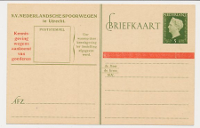 Spoorwegbriefkaart G. NS291a a