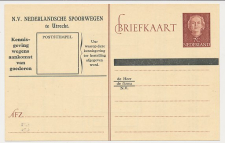 Spoorwegbriefkaart G. NS309 a