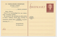 Spoorwegbriefkaart G. NS309 b