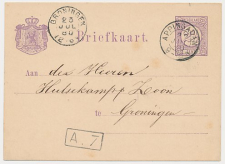 Kleinrondstempel Appingadam 1880